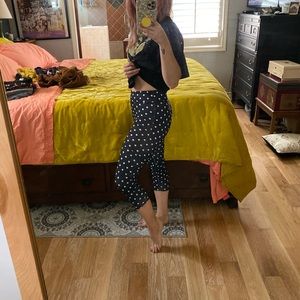 Polka dot leggings